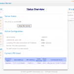Backend des OpenVPN AS Backend des OpenVPN AS