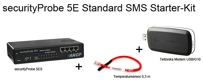 AKCPSTART Neu im NETWAYS Online Store: Überwachung und Alarmierung per SMS aus einer Hand