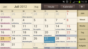 Kalender auf dem Galaxy S3 Screenshot 2012 07 23 16 38 58 300x168 Neues aus der Galaxy