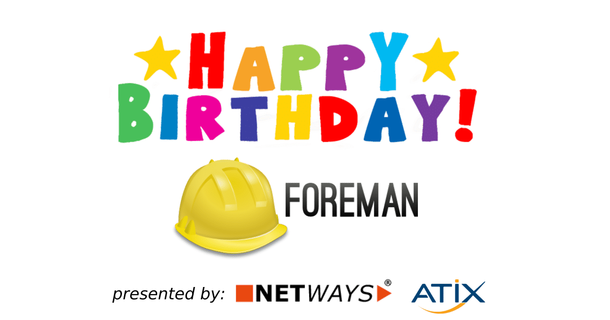 Foreman’s 12 birthday – we will have a virtual party