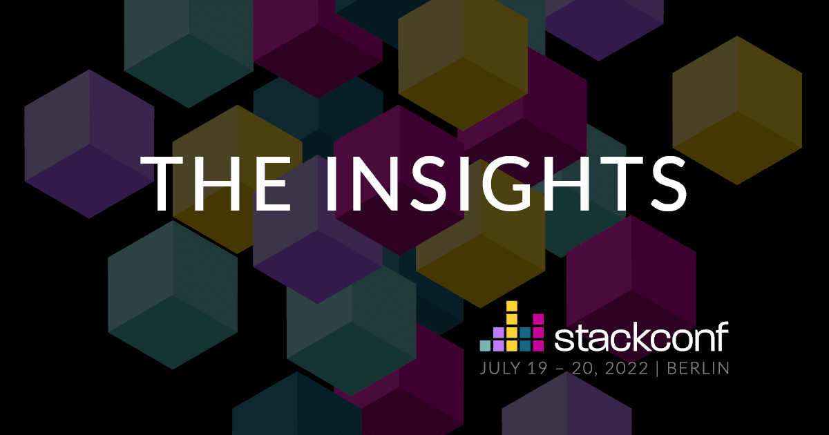 stackconf 2022 | Behind the Scenes – Part 2/2