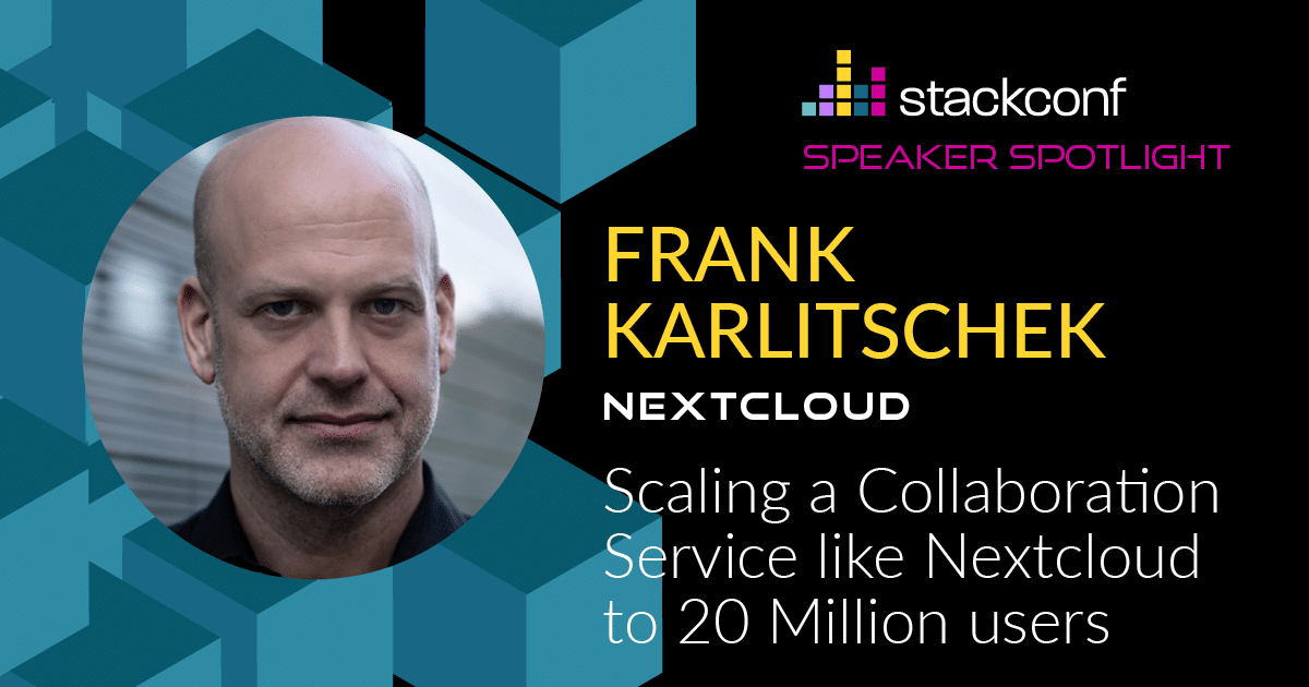 stackconf 2023 | Scaling a Collaboration Service like Nextcloud to 20 Million users