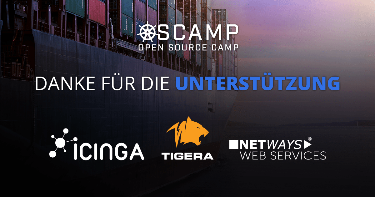 OSCamp 2024 | Großen Dank an unsere Sponsoren!
