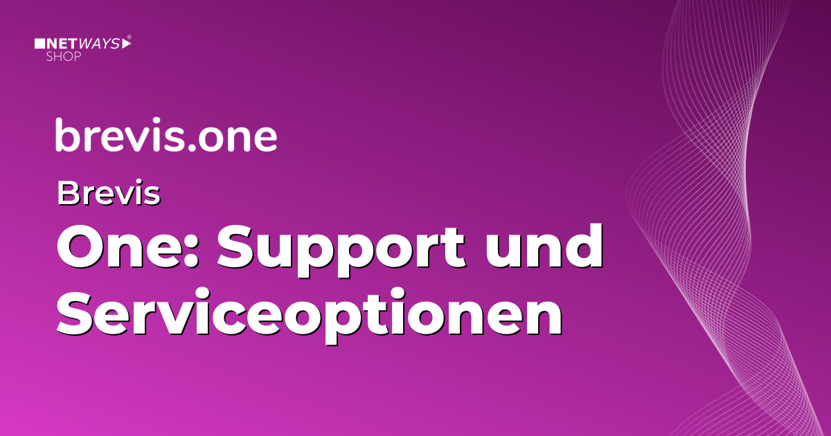 Die brevis.one Support- und Serviceoptionen für Dein SMS Gateway