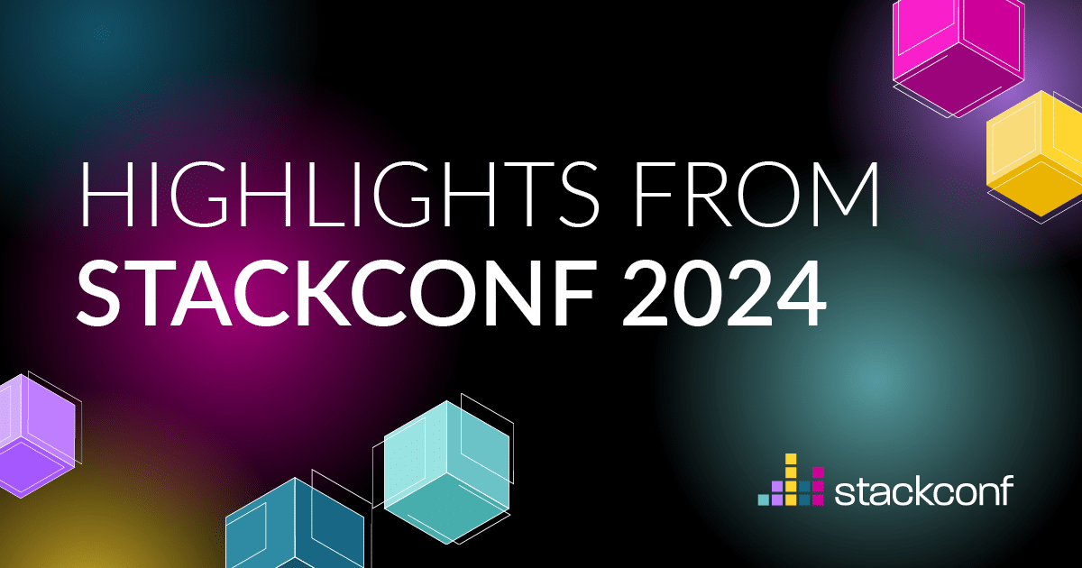 This was stackconf 2024 | Recap & Pictures
