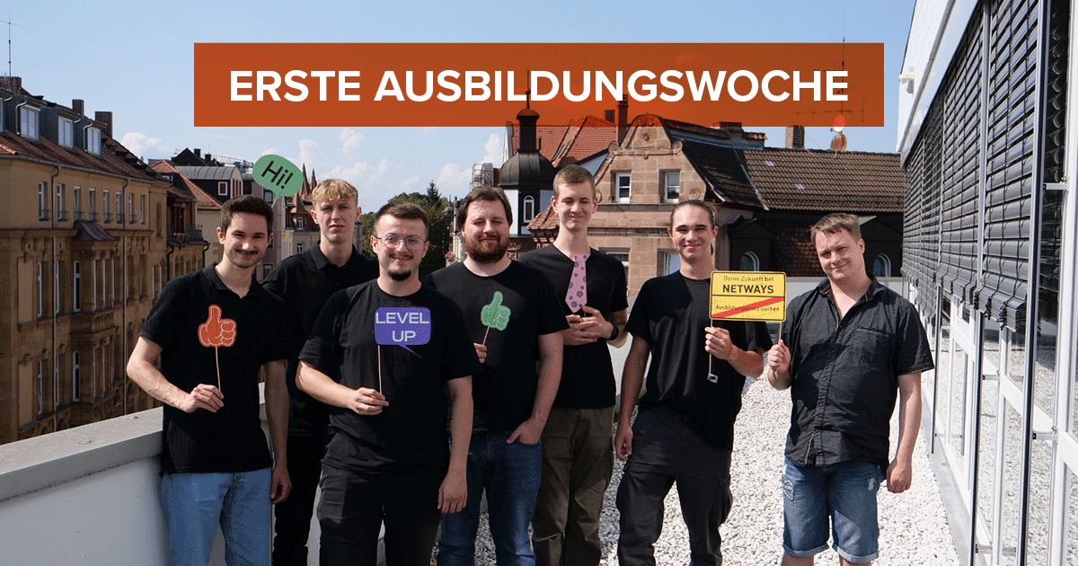 Unsere neuen Azubis berichten von ihren ersten Tagen