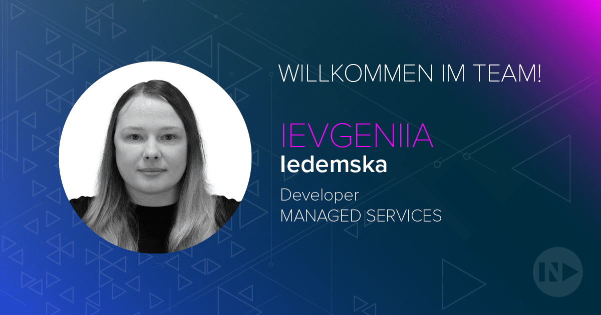 NETWAYS stellt sich vor – Ievgeniia Iedemska