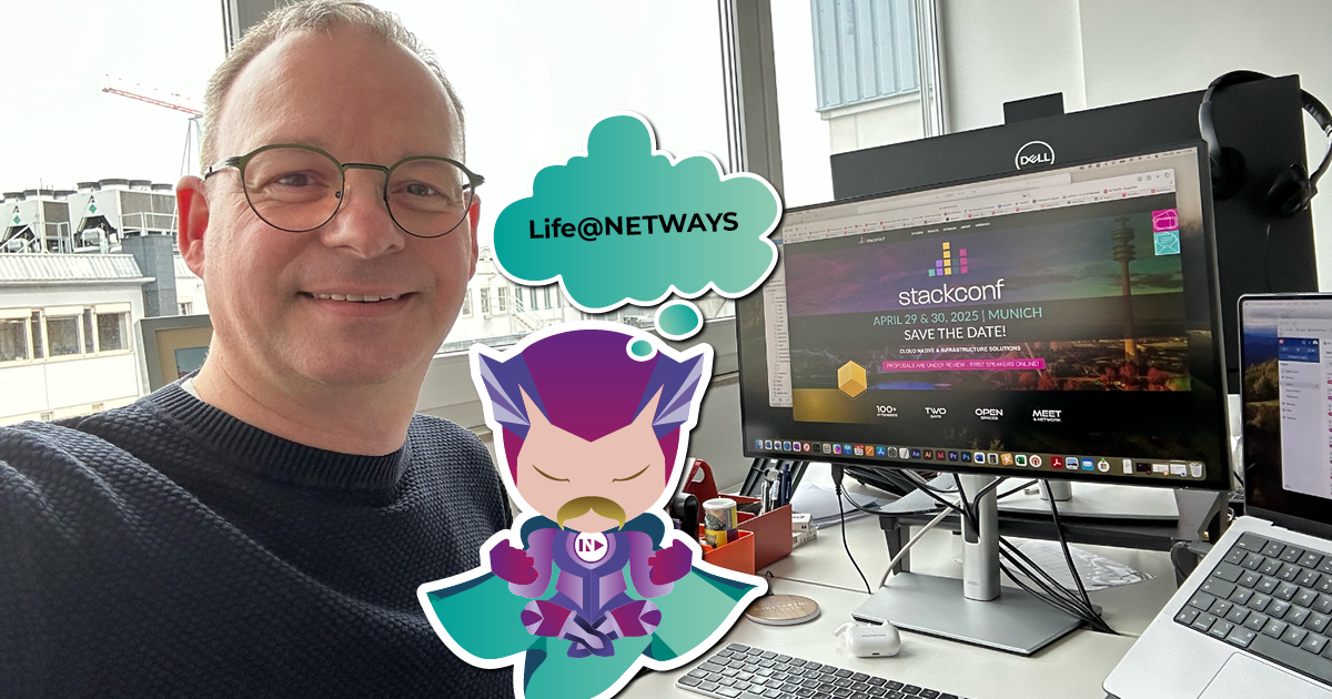 Life@NETWAYS – Der Mann hinter unseren Events im Interview