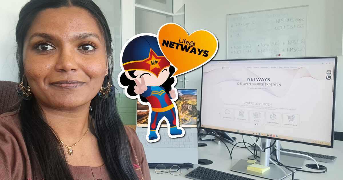 Life@NETWAYS | Ein Tag mit Luxshana aus dem F&A-Team