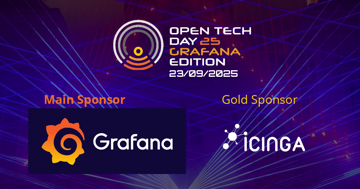 A Big Thank You to the Sponsors of Open Tech Day 2025!