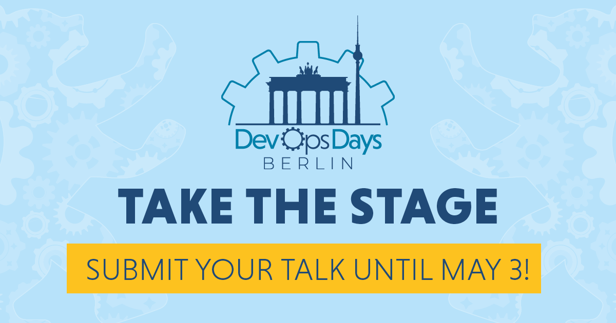 DevOpsDays Berlin 2026 is Looking for Speakers
